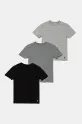 Polo Ralph Lauren tricou de bumbac pentru copii 3-pack uni gri 9P5030