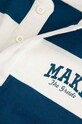 Coccodrillo t-shirt bawełniany dziecięcy niebieski ZC4143201ABJ