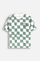 Coccodrillo t-shirt bawełniany dziecięcy wzorzyste zielony ZC4143202ABJ