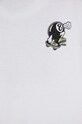 Băieți Vans tricou de bumbac pentru copii SK8 HI BALL VN000JNXWHT1 alb