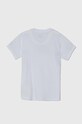 Vans tricou de bumbac pentru copii Scribble VN000JNZWHT1 alb AW24