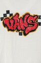 CHLAPEC Dětské bavlněné tričko Vans BY Tagged VN000K10FS81 béžová