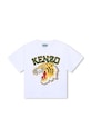 Дитяча бавовняна футболка Kenzo Kids бавовна білий K60746.114.150