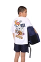 HUGO tricou de bumbac pentru copii G00151.162.174 alb