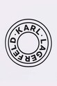 Băieți Karl Lagerfeld tricou de bumbac pentru copii Z30235.162.174 alb