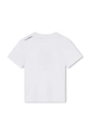 Karl Lagerfeld tricou de bumbac pentru copii Z30239.114.150 alb AW24