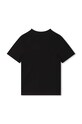 BOSS t-shirt bawełniany dziecięcy J51219.162.174 czarny AW24