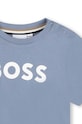 Băieți BOSS tricou din bumbac pentru bebelusi J51298.74.81 gri