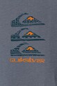 Мальчик Детская хлопковая футболка Quiksilver VERTICAL LOGOS EQBZT04782 голубой