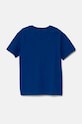 Παιδικό βαμβακερό μπλουζάκι United Colors of Benetton 3I1XC10JL.G.Seasonal σκούρο μπλε AW24