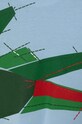 Мальчик Детская хлопковая футболка Lacoste TJ2578 голубой