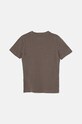 Chłopiec Calvin Klein Jeans t-shirt bawełniany dziecięcy IB0IB02236.128.176.9BYH brązowy