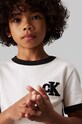 Calvin Klein Jeans t-shirt bawełniany dziecięcy IB0IB02241.9BYH biały