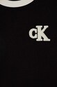 Calvin Klein Jeans t-shirt bawełniany dziecięcy czarny IB0IB02241.9BYH