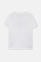 Хлопчик Дитяча бавовняна футболка Calvin Klein Jeans IU0IU00676.128.176.9BYH білий