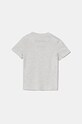 Дитяча бавовняна футболка Calvin Klein Jeans IU0IU00676.128.176.9BYH сірий AW24