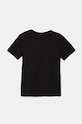 Дитяча бавовняна футболка Calvin Klein Jeans IU0IU00682.128.176.9BYH чорний AW24
