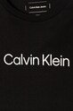 Хлопчик Дитяча бавовняна футболка Calvin Klein Jeans IU0IU00682.128.176.9BYH чорний