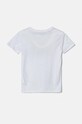 Παιδικό βαμβακερό μπλουζάκι Pepe Jeans BAIRON PB503905 λευκό AW24