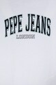 Хлопчик Дитяча бавовняна футболка Pepe Jeans BAIN PB503915 білий