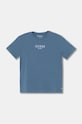 Guess t-shirt dziecięcy aplikacja niebieski L4BI07.J1314.9BYH