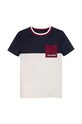 Dječja pamučna majica kratkih rukava Tommy Hilfiger KB0KB09275.9BYH.104.122 bijela AW24