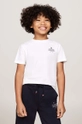 Tommy Hilfiger t-shirt bawełniany dziecięcy nadruk biały KB0KB09277.9BYH.74.122