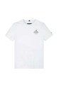 Παιδικό βαμβακερό μπλουζάκι Tommy Hilfiger KB0KB09277.9BYH.74.122 λευκό AW24