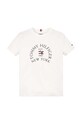 Дитяча бавовняна футболка Tommy Hilfiger KB0KB09278.9BYH.74.122 білий AW24