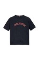 Tommy Hilfiger gyerek pamut póló KB0KB09283.9BYH.98.122 sötétkék AW24