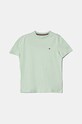 Chłopiec Tommy Hilfiger t-shirt bawełniany dziecięcy 2-pack UB0UB00310.9BYH zielony