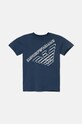 Emporio Armani t-shirt bawełniany dziecięcy 3-pack 6D4DJ6.4J54Z granatowy AW24