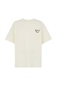 Dětské bavlněné tričko Emporio Armani kulatý béžová EB000028.AF10382