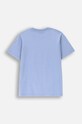Coccodrillo t-shirt bawełniany dziecięcy ZC4143208VBA niebieski AW24
