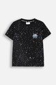 Coccodrillo t-shirt in cotone per bambini ZC4143201WBK nero AW24