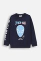 Dětská mikina Coccodrillo bez kapuce námořnická modř ZC4143103LBD