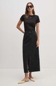 Calvin Klein t-shirt bawełniany K20K207212 czarny AW24