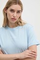 Calvin Klein t-shirt bawełniany niebieski K20K207215