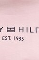 Bavlněné tričko Tommy Hilfiger WW0WW39782 růžová