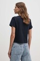 Odzież Tommy Hilfiger t-shirt bawełniany WW0WW39782 granatowy
