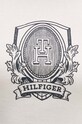 Bavlnené tričko Tommy Hilfiger WW0WW42089 béžová