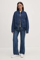 Бавовняна футболка Tommy Hilfiger WW0WW42089 жовтий AW24