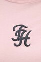 Tommy Hilfiger t-shirt bawełniany WW0WW42772 różowy