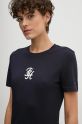 Tommy Hilfiger t-shirt bawełniany granatowy WW0WW42772