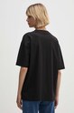 Бавовняна футболка Calvin Klein Jeans J20J223561 чорний AW24