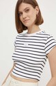 Tričko Calvin Klein Jeans bílá J20J223552