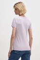Бавовняна футболка Calvin Klein Jeans J20J223556 фіолетовий AW24