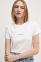 Calvin Klein Jeans t-shirt bawełniany biały J20J223563