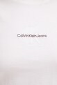 Хлопковая футболка Calvin Klein Jeans J20J223563 белый