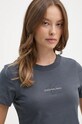 Calvin Klein Jeans t-shirt bawełniany szary J20J223563